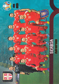 Serbia Panini UEFA EURO 2020 FANS - Play-off Team #465